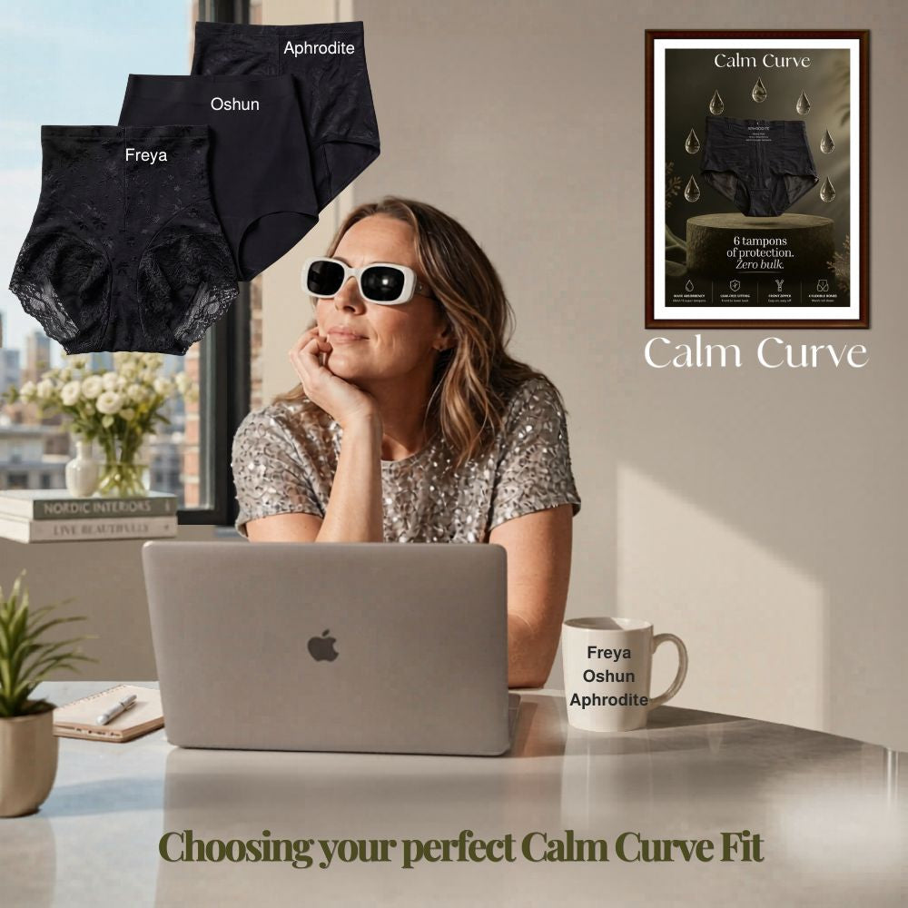 period shapewear vision with Calm Curve founder Angela