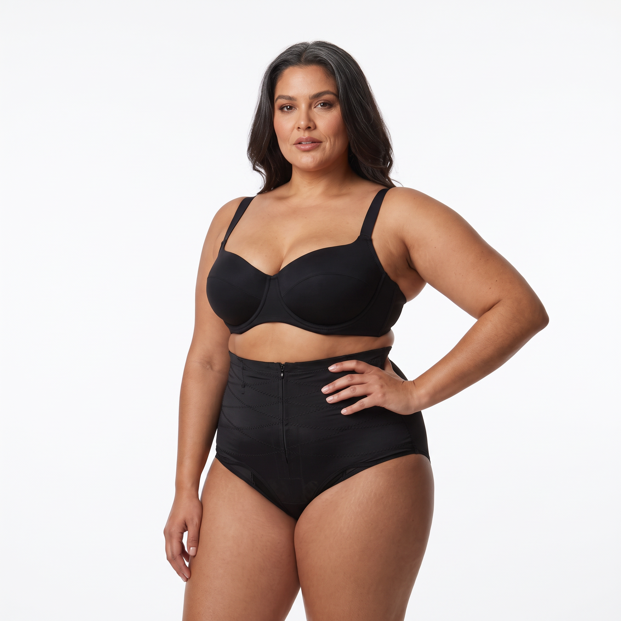Aphrodite - Heavy Flow Period & Leak Proof Shapewear with Front Zipper