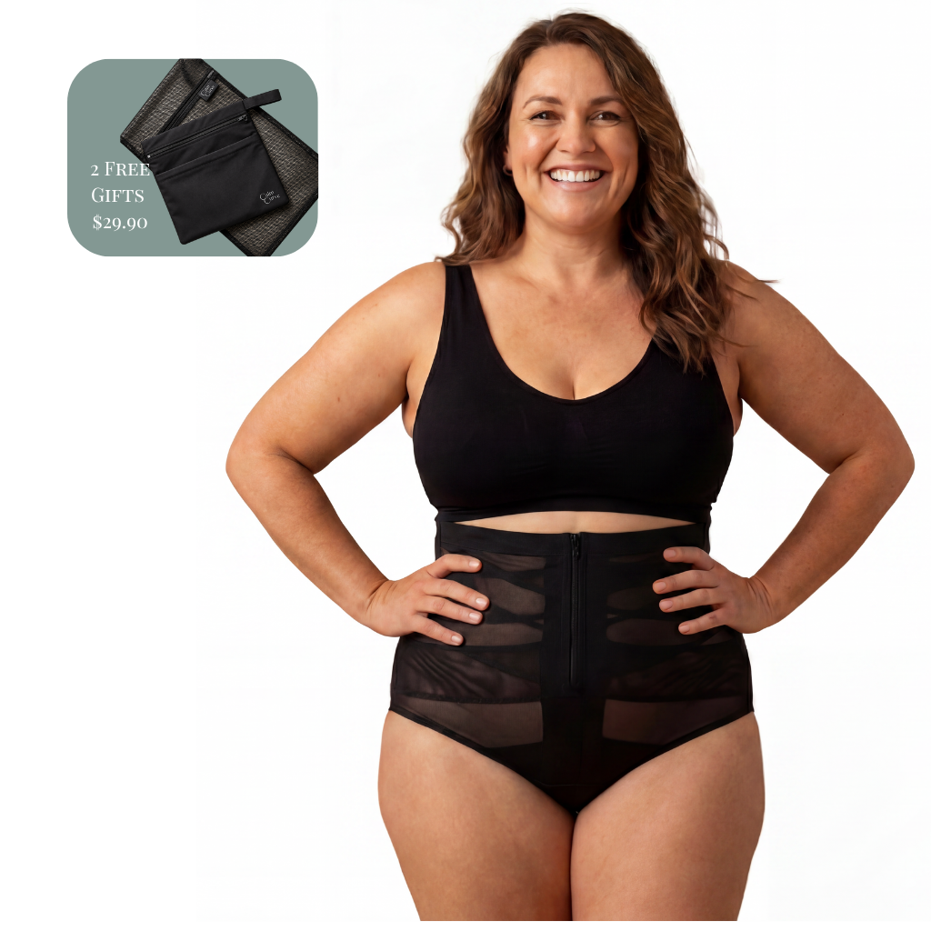 Aphrodite - Heavy Flow Period & Leak Proof Shapewear with Front Zipper